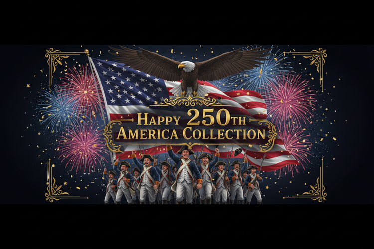 Happy 250th America Dropping June 1st Pre-Orders only