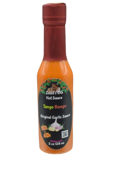 Zedd's Tango Bango Original Garlic Hot Sauce