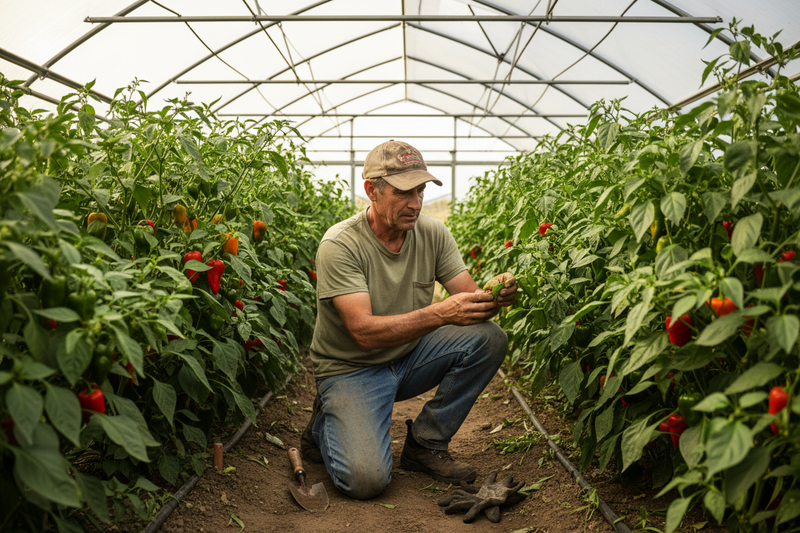 Farmworker Ghost Peppers