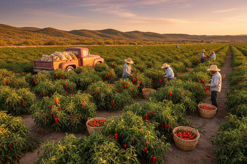 Real Chili Farm - Golden Hour
