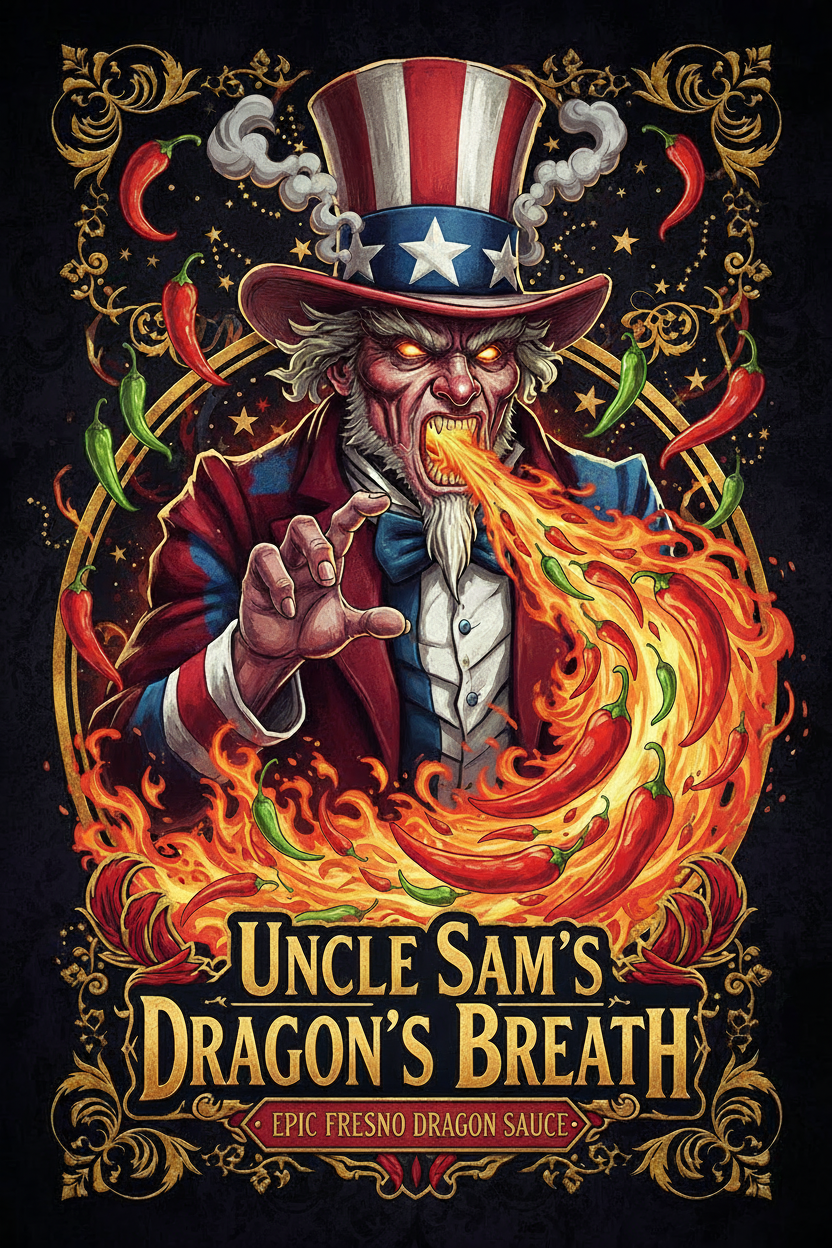 Uncle Sam's Dragon's Breath - Epic Fresno Dragon Sauce