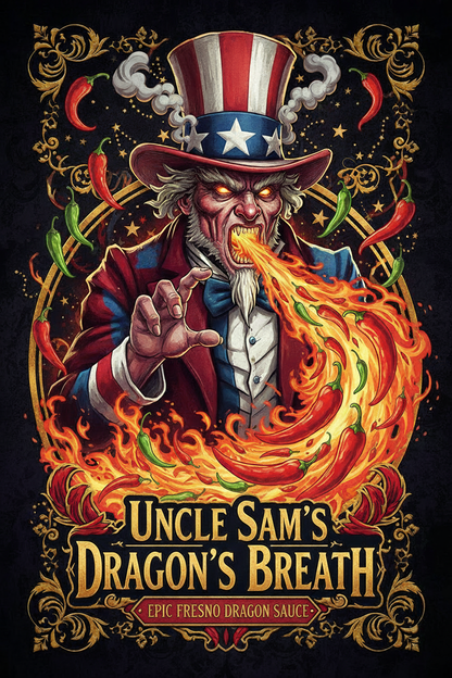 Uncle Sam's Dragon's Breath - Epic Fresno Dragon Sauce